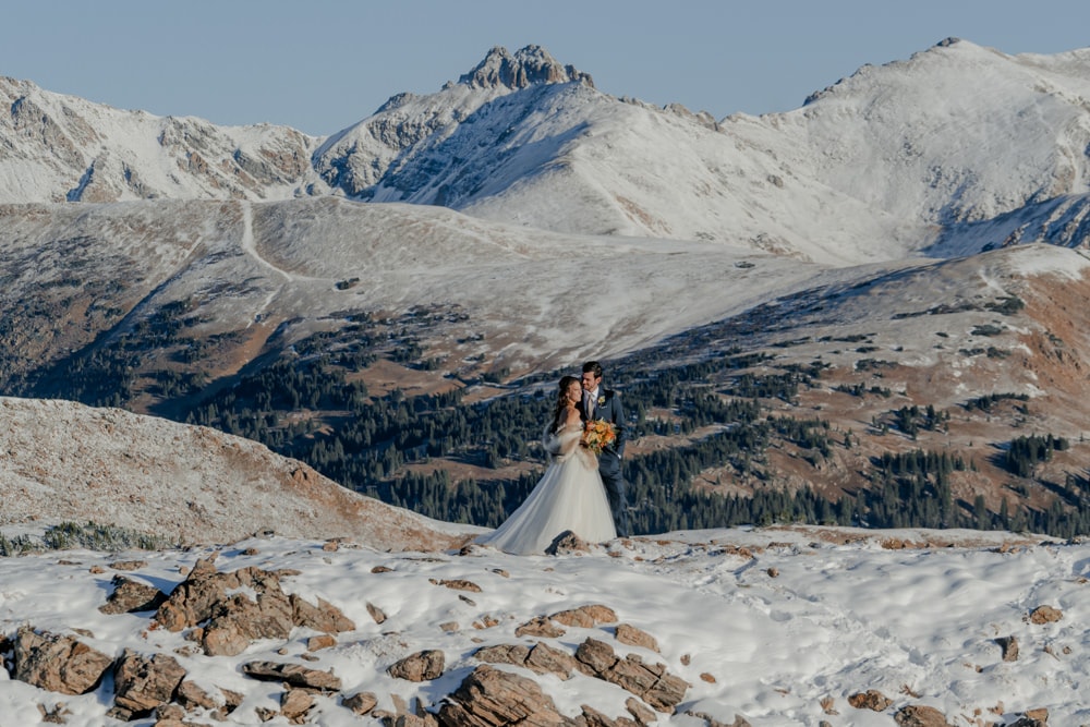 Colorado elopement in the mountains